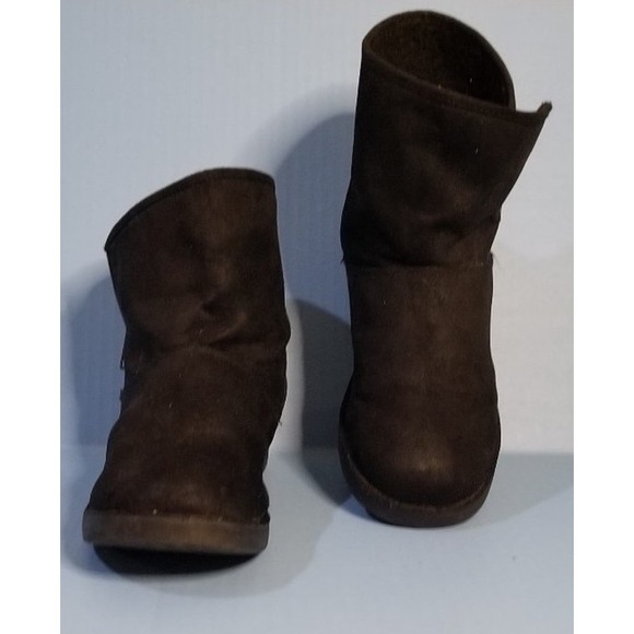 Womens SUEDE BOOTS WITH ZIPPER - Picture 5 of 9